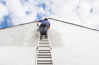 Peinture extérieure au Grez — façades et ravalement